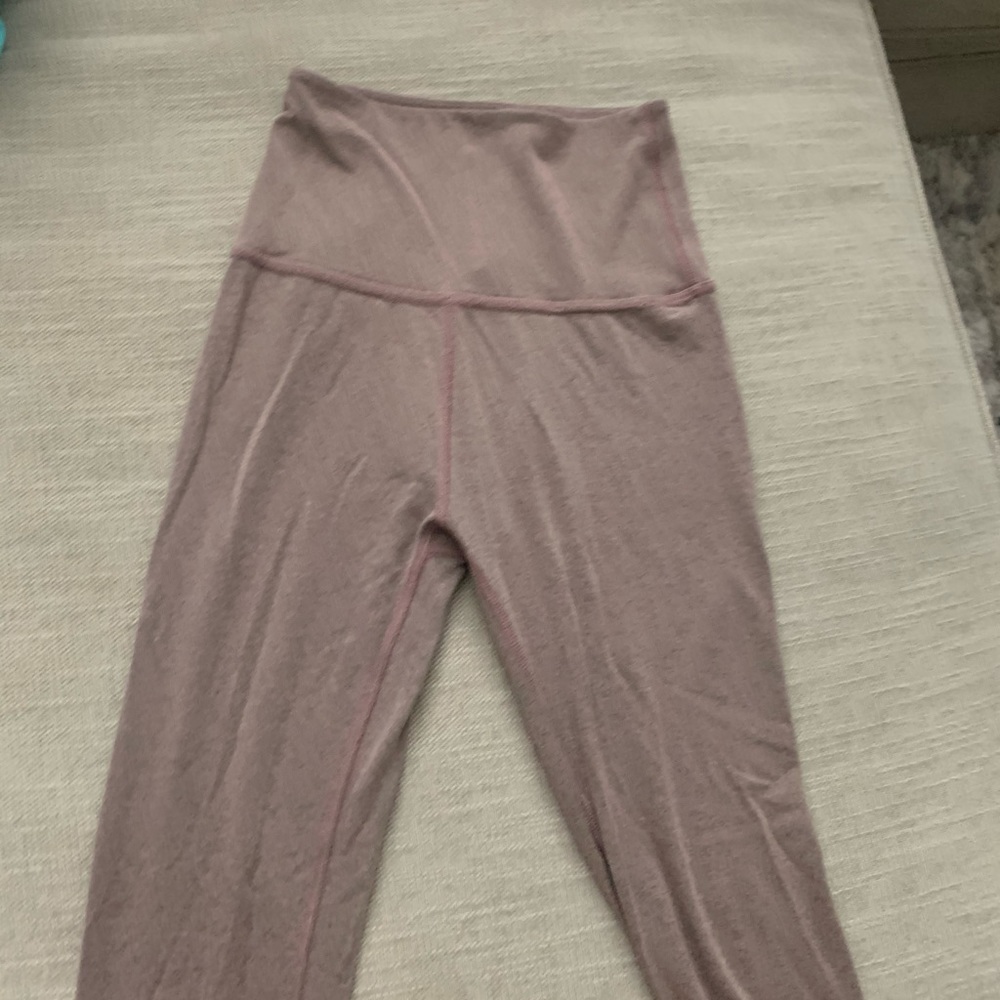Beyond Yoga full length leggings - dusty rose